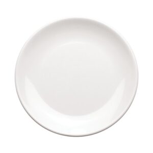 Plate Round 9 Inch 23cm Melamine White (Pack of 6) RD-B004