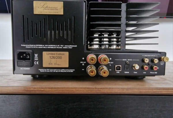 Synthesis Soprano LE Valve Amplifier - Vacuum Tube Amp