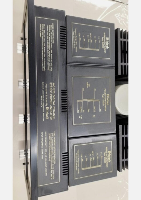 McIntosh MC7270 Power Amplifier 270W x2 Stereo