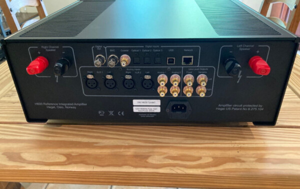 Hegel H600 Integrated Amplifier-DAC